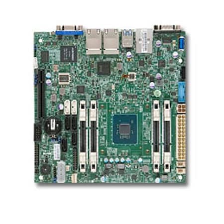 Supermicro A1SAI-2750F-O Intel Atom C2750/DDR3/SATA3&USB3.0/V&4GbE/Mini-ITX MBD-A1SAI-2750F-O